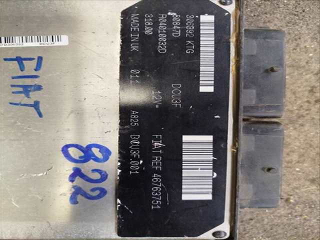 Foto 3ª: Centralita Motor ECU Fiat Punto 1.2 G 188) BERLINA (2000)