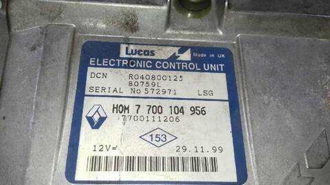 Foto 3ª: Centralita Motor ECU Renault Kangoo ALIZE 64CV 47KW [F8Q K6] (2000)