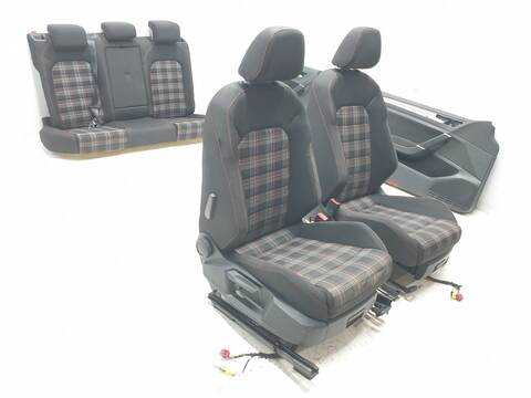 Foto 3ª: Juego Asientos Completos Volkswagen Golf GTI PERFORMANCE BLUEMOTION (2014)