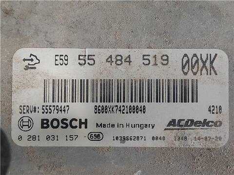 Foto 3ª: Centralita Motor ECU Opel Corsa 1.7 COMFORT 75CV 55KW [Y 17 DT] (2001)