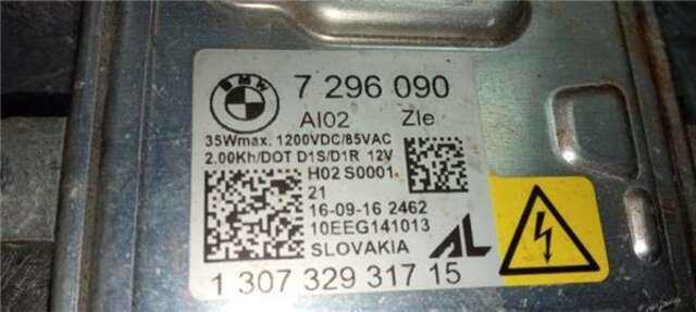 Foto 2ª: Centralita Faros Xenon Bmw Serie 5 518 2.0 520 D [2.0 LTR. - 140 KW 16V TURBODIESEL]