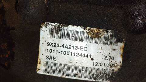 Foto 3ª: Diferencial Trasero Jaguar XF 3.0 V6 DIESEL S PREMIUM LUXURY 275CV 202KW [306DT] (2010)