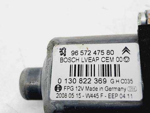 Foto 4ª: Elevalunas Eléctrico Delantero Derecho Peugeot 308 CONFORT 90CV 66KW [9HX] (2009)