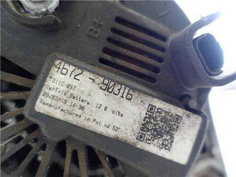 Foto 3ª: Alternador Renault Scenic 1.5 DCI JM02 JM13) 101CV 74KW JM) [K9K 728] (2005)