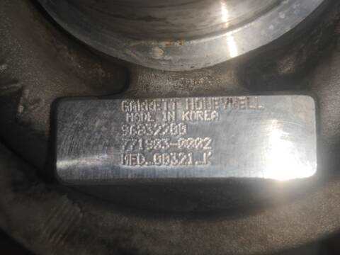 Foto 2ª: Turbocompresor Chevrolet Cruze Z20S1 (2009)