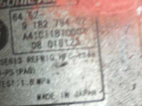 Foto 3ª: Compresor Aire Acondicionado Bmw Serie 3 318 D E90) (2004)