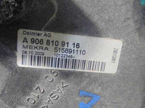 Foto 3ª: Retrovisor Izquierdo Mercedes Sprinter 210 CDI WORKER 906.611) 95CV 70KW CAJA CERRADA [651956] (2009)