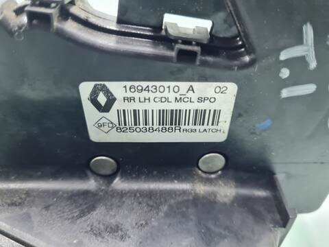 Foto 3ª: Cerradura Puerta Trasera Izquierda Renault Scenic GRAND ZEN 132CV 97KW IV [H5F408] (2017)