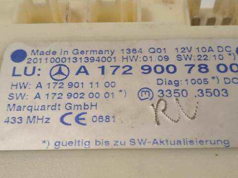 Foto 4ª: Centralita Motor ECU Mercedes Clase C 160 CLS 250 CDI BE 218.303) 204CV 150KW [651924] (2011)