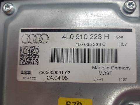 Foto 2ª: Centralita Motor ECU Audi Q7 3.0 TDI 176KW) (2007)