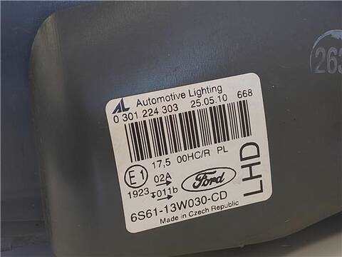 Foto 3ª: Faro Izquierdo Ford Fiesta 1.4 TDCI 68CV 50KW [F6JB] (2006)
