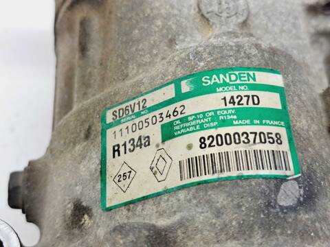 Foto 2ª: Compresor Aire Acondicionado Renault Clio AUTHENTIQUE 75CV 55KW [D4F 7] (2004)