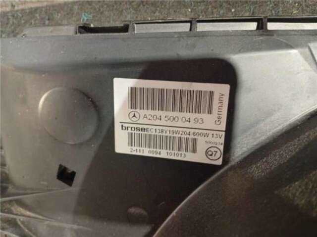 Electroventilador Mercedes Clase C 160 1.6 C 180 KOMPRESSOR BLUEEFFICIENCY (204.044) [1.6 LTR. - 115 KW CAT]