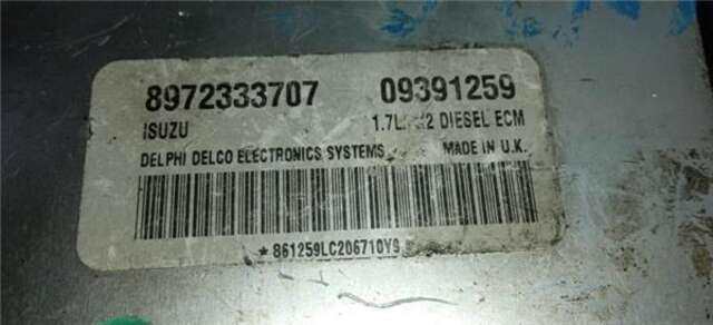 Foto 1ª: Centralita Motor ECU Opel Corsa 1.7 DI [Y 17 DTL]