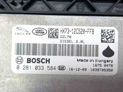 Foto 3ª: Centralita Motor ECU Land Rover Discovery 2.0 D 4X4 150CV 110KW [204DTD(AJ20D4)] (2017)