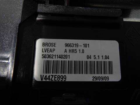 Foto 4ª: Elevalunas Eléctrico Delantero Izquierdo Renault Megane BERLINA 115CV 84KW III BERLINA 5 P [K9K 832] (2010)