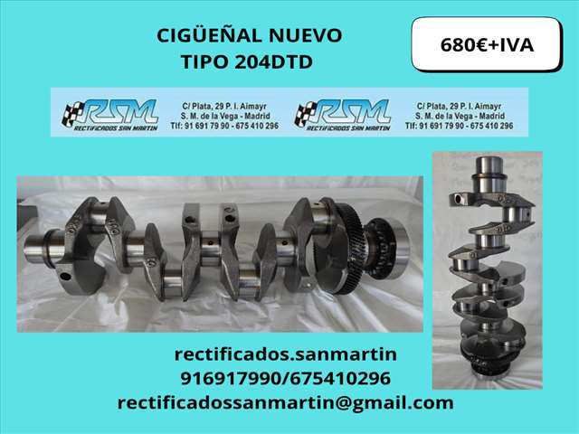 Cigüeñal Land Rover Discovery 2.0 DIESEL Y JAGUAR