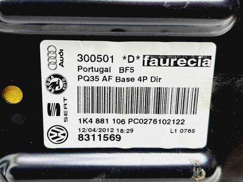 Foto 2ª: Asiento Delantero Derecho Seat Leon 1.6 TDI 90CV 66KW [CAY] (2012)