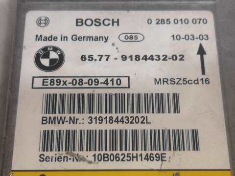 Foto 1ª: Centralita Airbag Bmw Serie 3 315 N47D20C BERLINA (2010)