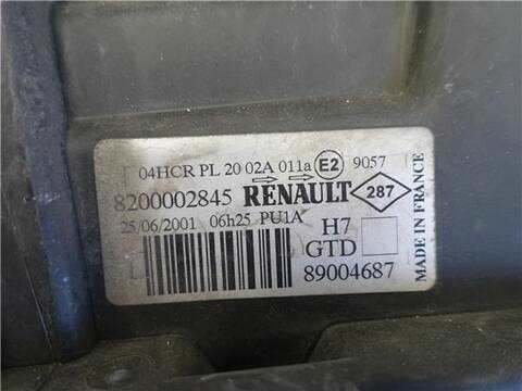 Foto 3ª: Faro Izquierdo Renault Laguna 1.6 16V BG0A BG0L) 107CV 79KW [K4M 710] (2001)