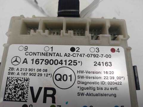 Foto 3ª: Centralita Check Control Mercedes Sprinter 150 CV 110KW [OM654.920 654.920] (2025)