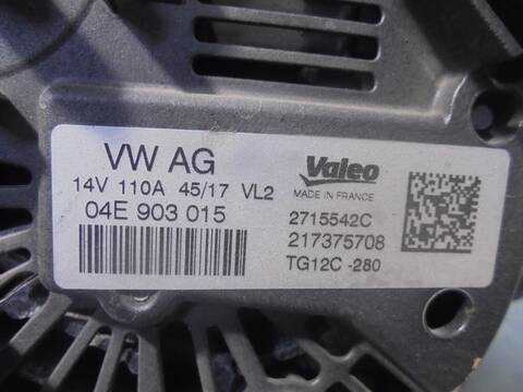 Foto 2ª: Alternador Seat Leon ERENCE 110CV 81KW [CYV] (2018)