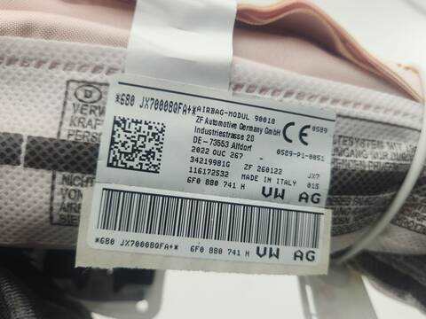 Foto 4ª: Airbag Cortina Delantero Izquierdo Seat Ibiza FR 116CV 85KW [DLAA] (2022)