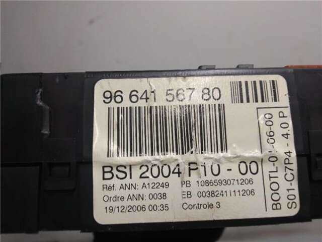 Foto 3ª: Centralita Confort BSI Citroen C2 1.4 AUDACE [1.4 LTR. - 50 KW HDI] [8HZ]