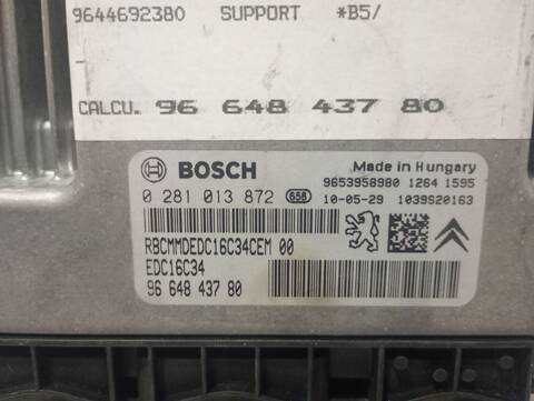 Centralita Motor ECU Citroen C4 COLLECTION BERLINA 90CV 66KW