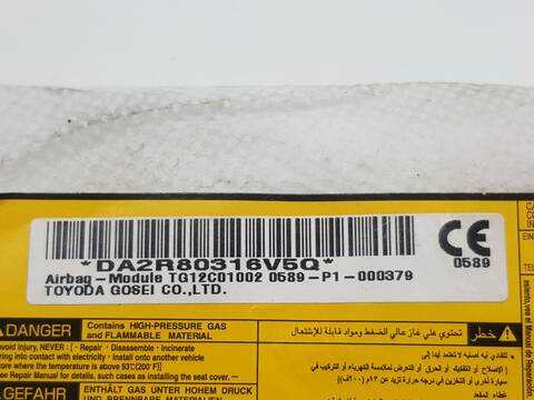 Airbag Lateral Delantero Izquierdo Toyota Rav4 2.2 D-4D 150CV