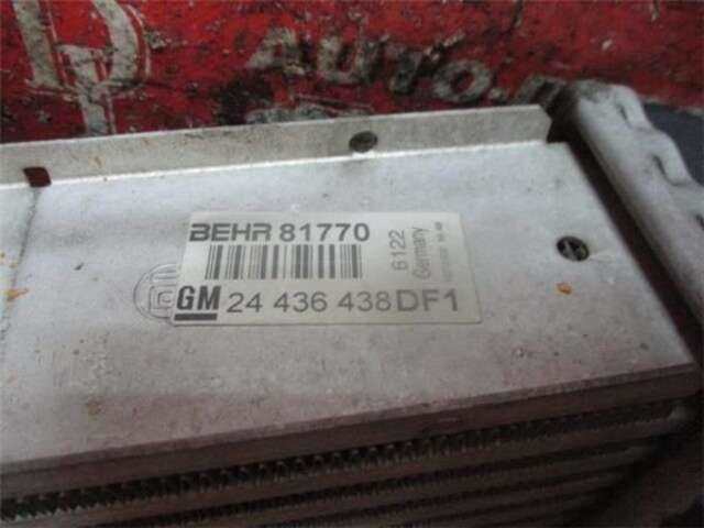 Foto 2ª: Intercooler Opel Zafira 2.2 DTI (125CV) [Y22DTR]