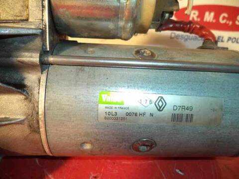 Foto 4ª: Motor de Arranque Renault Megane 1.9 DCI DIESEL BERLINA 120CV 88KW II BERLINA 3P (2002)