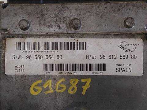 Foto 3ª: Centralita Motor ECU Citroen Jumper 2.2 HDI 120 120CV 88KW FURGON [4HU] (2008)