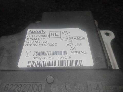 Foto 3ª: Centralita Airbag Renault Scenic 1.3 TCE 140 140CV 103KW IV J9_) [H5H 450,H5H 470,H5H 490] (2018)