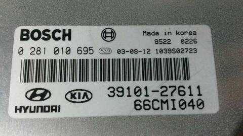 Foto 3ª: Centralita Motor ECU Hyundai Matrix 122CV 90KW [3EA] (2003)