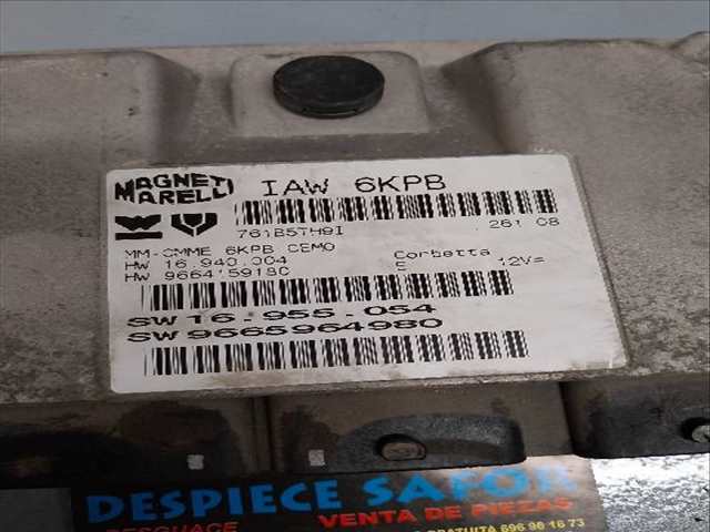 Foto 2ª: Centralita Motor ECU Citroen C5 2.0 G [RFJ] (2014)
