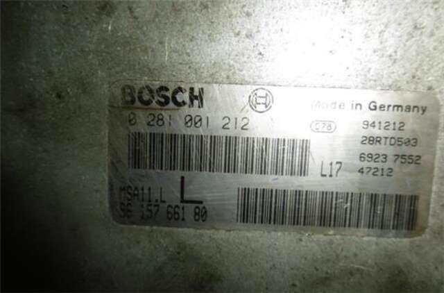 Centralita Motor ECU Peugeot 605 2.5 SRDT [2.5 LTR. - 95 KW TURBODIESEL CAT]