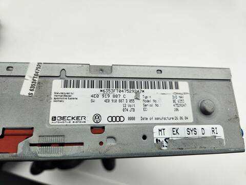 Foto 3ª: Sistema GPS Audi A6 3.0 TDI QUATTRO 165KW) BERLINA 224CV [BMK] (2004)