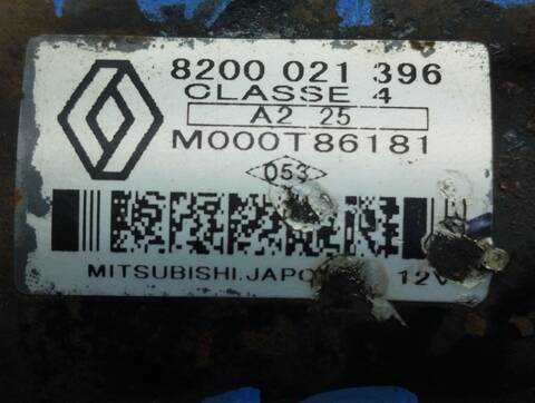 Foto 3ª: Motor de Arranque Renault Clio AUTHENTIQUE 65CV 48KW [K9K A7] (2002)