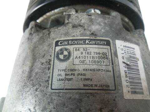 Foto 2ª: Compresor Aire Acondicionado Bmw Serie 1 114 118 I [N43 B20 A] (2003)