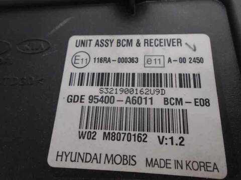Foto 2ª: Centralita Confort BSI Hyundai i30 1.4 CRDI CAT 90CV 66KW [D4FC] (2014)