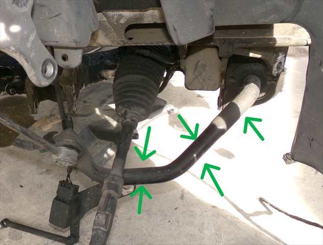 Barra Estabilizadora Delantera Bmw Serie 5 530 3.0 D E60,2004-2010