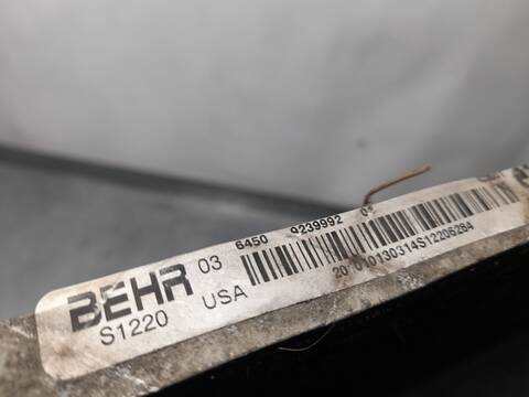 Foto 3ª: Radiador Calefaccion A.A. Bmw X6 XDRIVE40D 306CV 225KW [N57D30B] (2010)