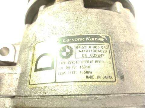 Foto 2ª: Compresor Aire Acondicionado Bmw Serie 3 315 320 TD [M47 D20 (204D4)] (2001)