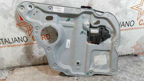 Elevalunas Manual Trasero Izquierdo Volkswagen Touran ADVANCE BLUEMOTION 105CV 77KW