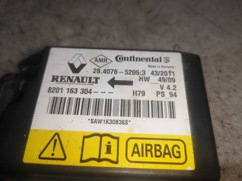 Foto 2ª: Centralita Airbag Dacia Duster K9K898 (2012)