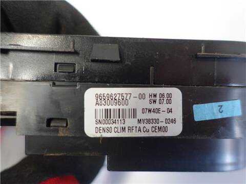 Foto 3ª: Mando Calefacción A. A. Citroen C4 2.0 HDI PICASSO 136CV 100KW [RHJ-DW10BTED4] (2008)