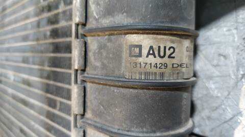 Foto 3ª: Radiador Motor Opel Zafira COSMO 120CV 88KW