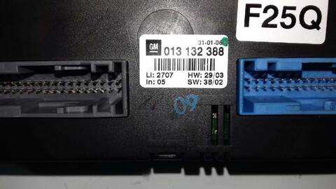 Foto 3ª: Mando Climatizador Opel Meriva 1.7 16V CDTI 100CV 74KW [Z17DTH] (2006)