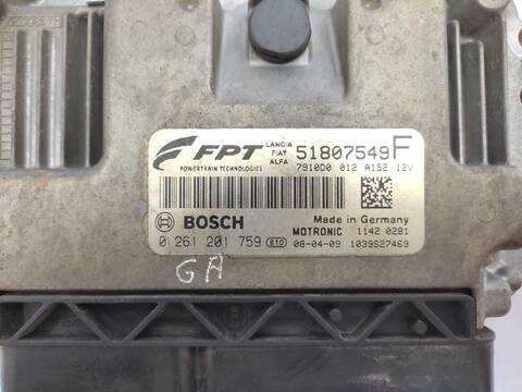Foto 3ª: Centralita Motor ECU Fiat 500 1.4 312CXC1B 312AXC1B) 100CV 74KW [169A3000] (2009)